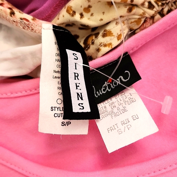 VERY Y2K!!PRE-LOVED&NWOT BUNDLE OF SIRENS & SEDUCTION SLEEVELESS TOPS-XS/S - Picture 3 of 4